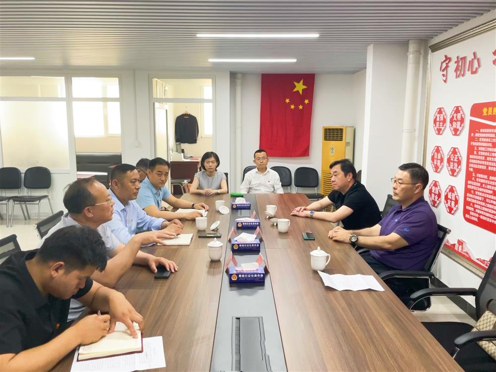 學黨史，辦實事 濟南產發集團到楚莊村黨支部走訪調研